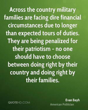 Across the country military families are facing dire financial ...