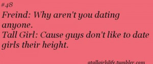 Tall Girl Quotes