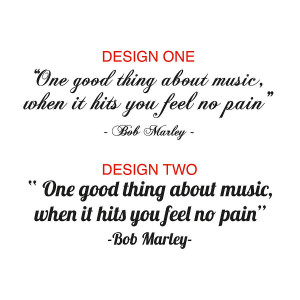 Below are the dimensions for this Bob Marley quote vinyl wall sticker ...