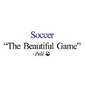 the beautiful game quote by pele