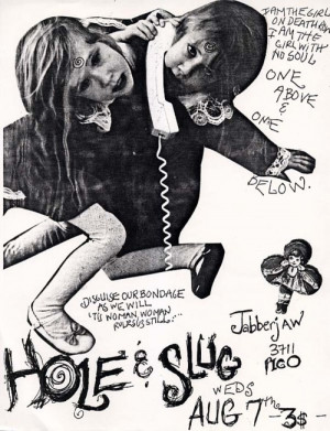 Hole Hole and Slug Poster