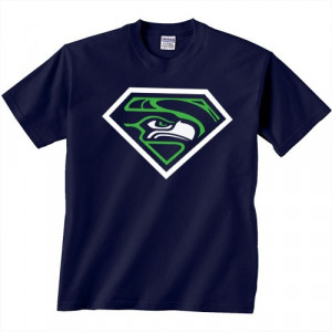 SUPER SEAHAWKS T-Shirt for Seattle Superbowl Fans