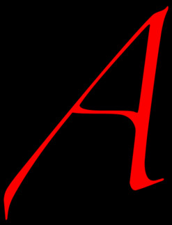 is a scarlet letter, and the scarlet letter in the story is a symbol ...