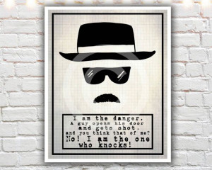 ... - Breaking Bad print, Heisenberg quote, Walter White on Etsy, $15.00