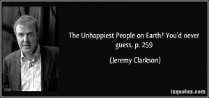 ... People on Earth? You'd never guess, p. 259 - Jeremy Clarkson