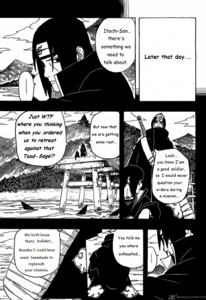 Itachi Quotes To Kisame Re: kisame & itachi vs 3