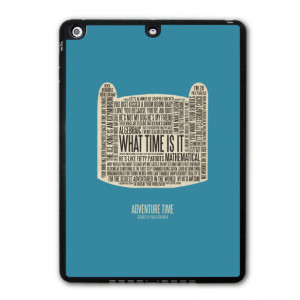 Shell Cover For iPad 5 Air Case - Lovely Cute Adventure Time Quotes ...
