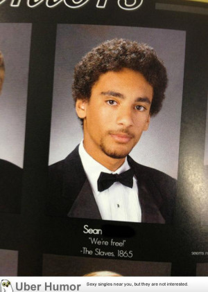 Senior Quote The Only Black
