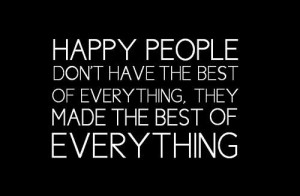 Happy People quote in Great Sayings & Quotes