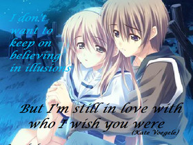 anime sad love quotes photo: Wish You Were wishyouwere.png