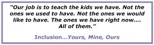 Inclusion Of Special Education Students Quotes