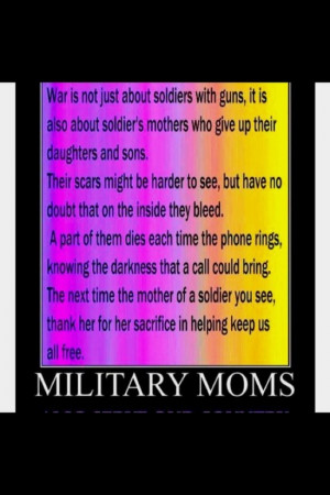 for my SOLDIERS