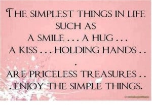 Simple things in life...