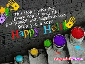 happy holi quote with image facebook share pics for holi 2013 happy ...