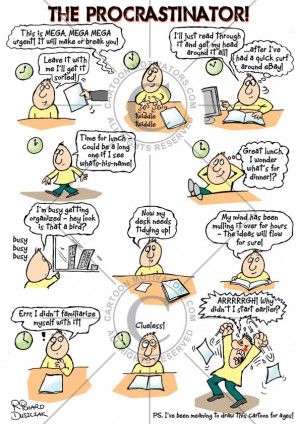 procrastinate, procrastinator, procrastination, procrastinating ...