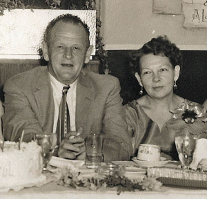 Paul and Georgia circa 1954; From Arkansas and Oklahioma, finished the ...