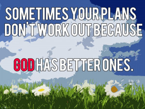 God had plannedsomething better for us so that only together with us ...