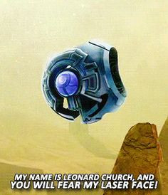... Church: I AM NOT A THING! My name is Leonard Church, AND YOU WILL FEAR