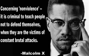 Word of Support From Malcolm X