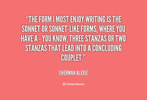 Sherman Alexie Quote