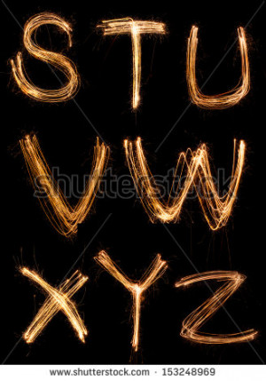 Happy New Year And Sparkler...