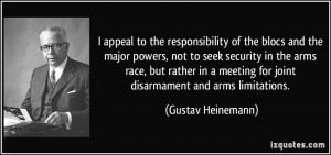 More Gustav Heinemann Quotes