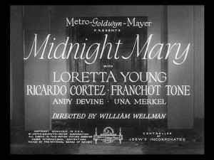Midnight Mary 1933
