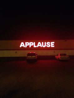 Applause #justsayin #quotes #neonart