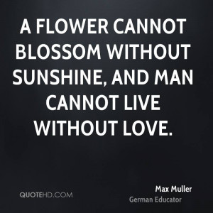 Max Muller Love Quotes