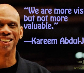 Quote of the Day: Kareem Abdul-Jabbar on Athletes