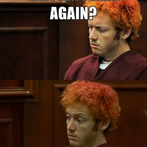 James Holmes Thinks About The Road That Led Him To Prison