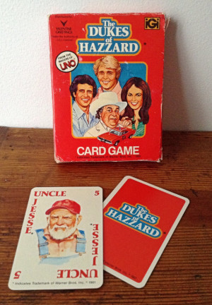 Uncle Jesse Individual Playing Card / Dukes of Hazzard Vintage Card ...
