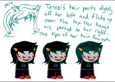 Terezi Pyrope hair