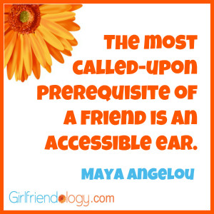 Friendship Quotes Maya Angelou