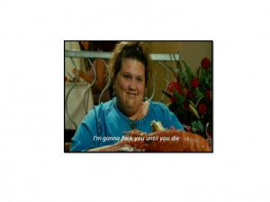 Hahaha. Good Luck Chuck has some pretty funny quotes!