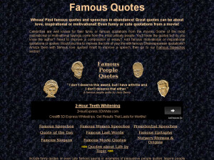 Famousquotes information: