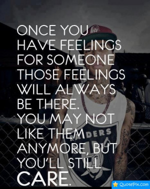 Have Feelings For Someone
