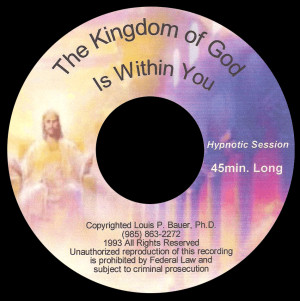 The Kingdom of God Is within You