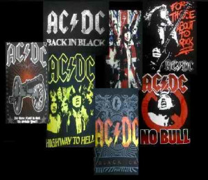 Camisetas Estampadas De Bandas De Rock