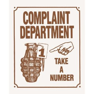 Funny Complaint Department