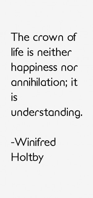 Winifred Holtby Quotes & Sayings