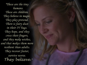 Grey's Anatomy Arizona about 