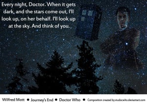 Doctor Who - Journey's End: Wilfred's Quote by StuDocWho