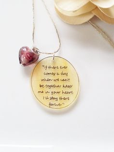Winnie The Pooh Quote Necklace Disney Inspired by JesseAnneDesigns ...