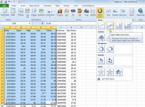 Now you can open the tables.csv in Excel and you will see something ...
