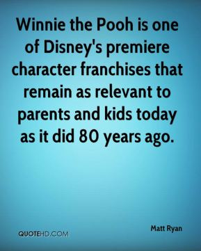 Winnie the Pooh is one of Disney's premiere character franchises that ...