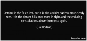 More Hal Borland Quotes