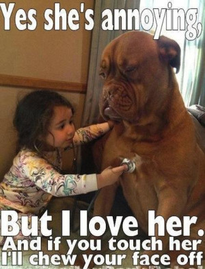 Bruno with my baby cousin. Meme-ified!