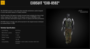 Elysium Exosuit Check out the exosuit that