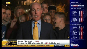 Sky Sports News pull reporters from the streets for transfer ...